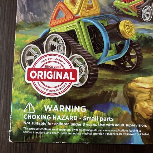 Magformers Magnetic Cruiser Mini Tank Set 27 PC 3DBrain Training 2016 STEM Retro - Picture 3 of 7